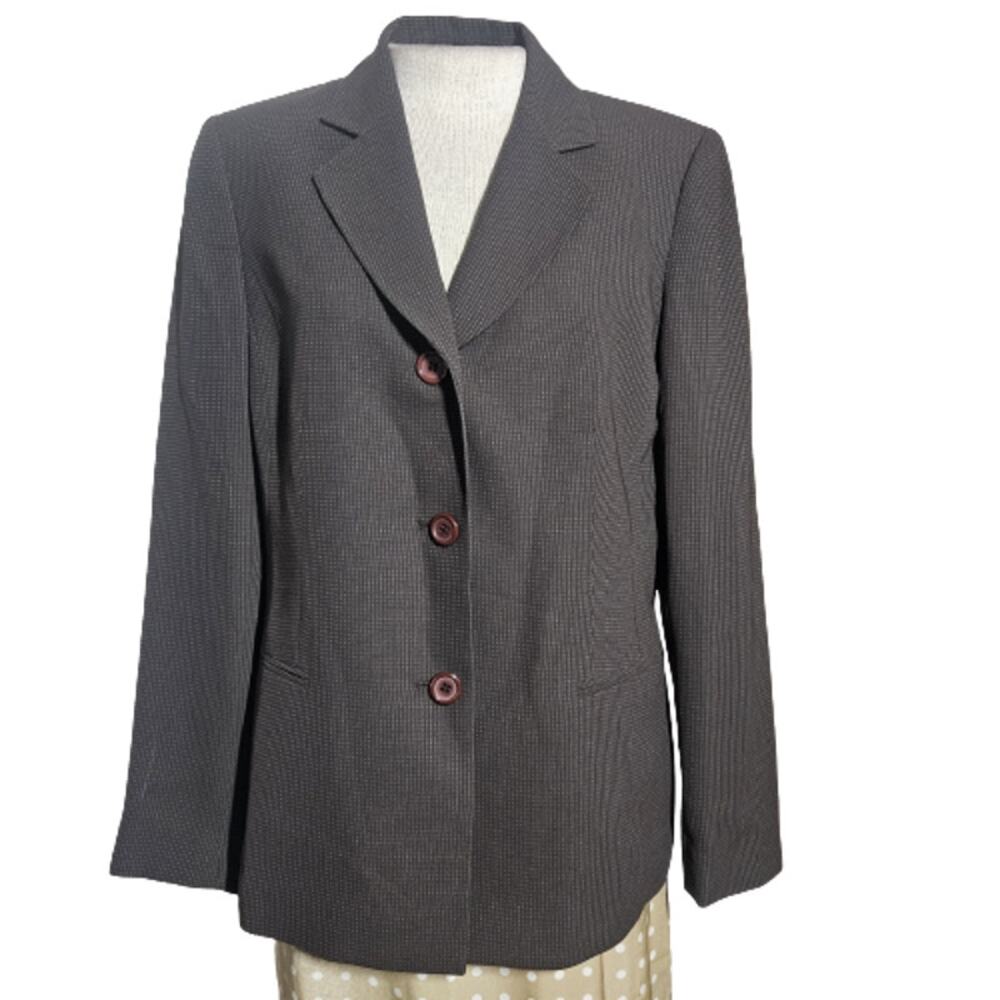 Brown Blazer Jacket Size 12